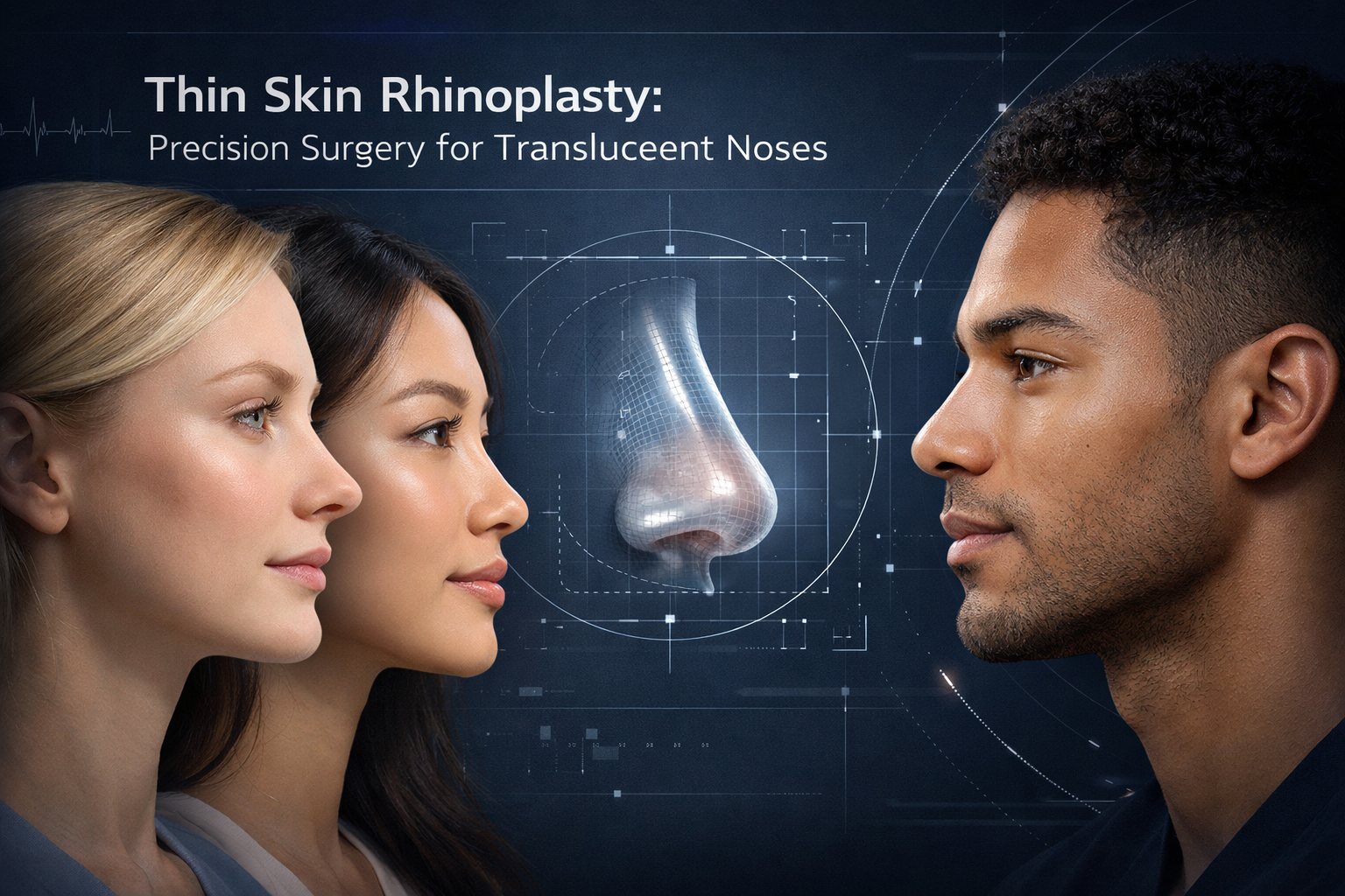 Thin Skin Rhinoplasty: Precision Surgery for Translucent Noses